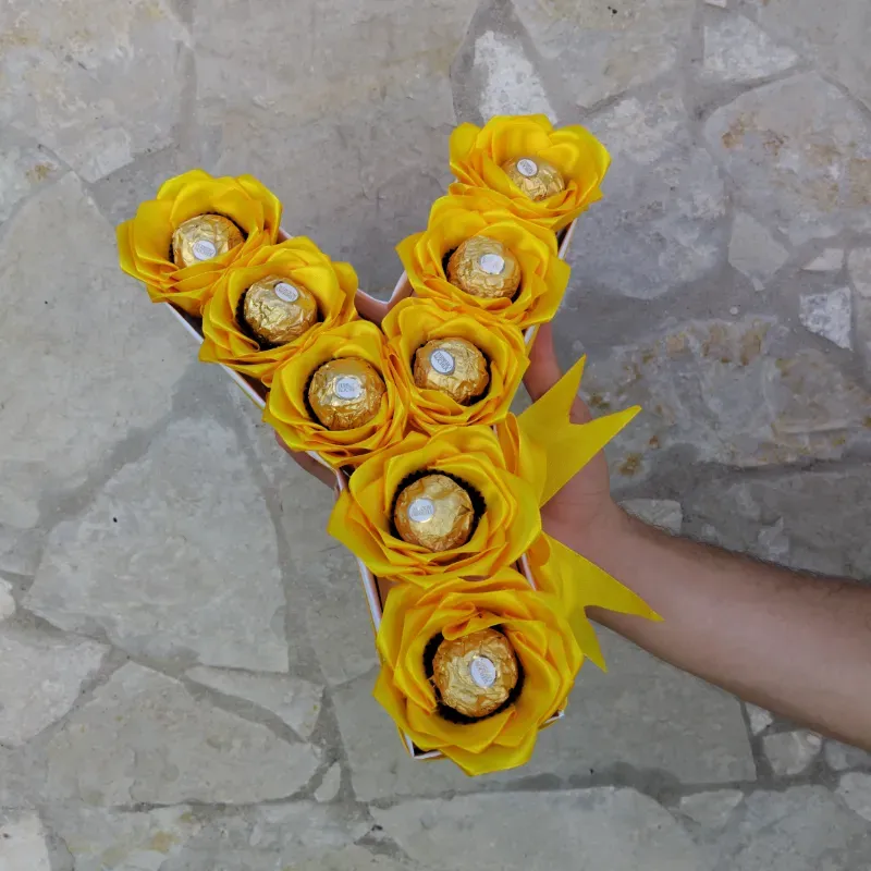 Letras de rosas 