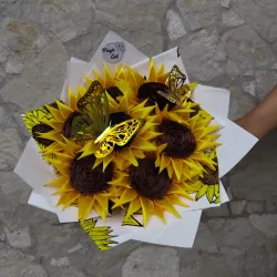 Ramo de girasoles 