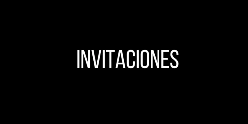 INVITACIONES 