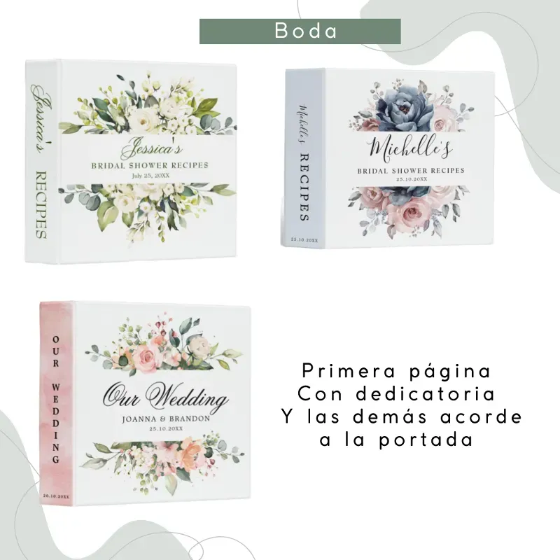 LIBRO DE FIRMAS DE BODA 