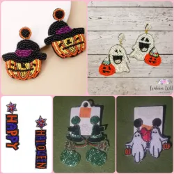 Aretes de Halloween