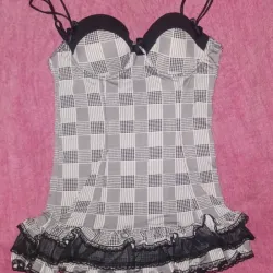 Vestido con Liguero