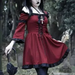 Vestido Dark Lolita