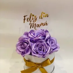 Caja con rosas 🌹