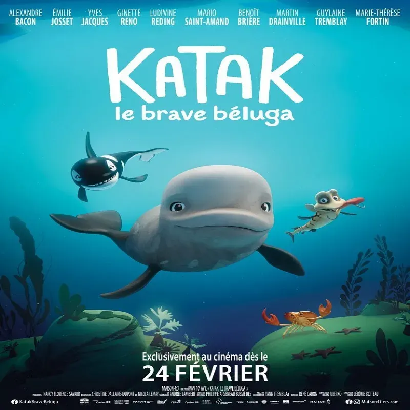 Katak, La Pequeña Ballena Blanca [2023] [Animado]