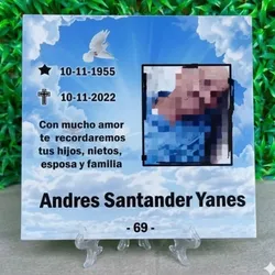 Lozas para fallecido