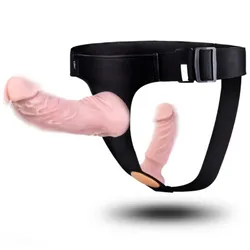 Arnés doble dildo 