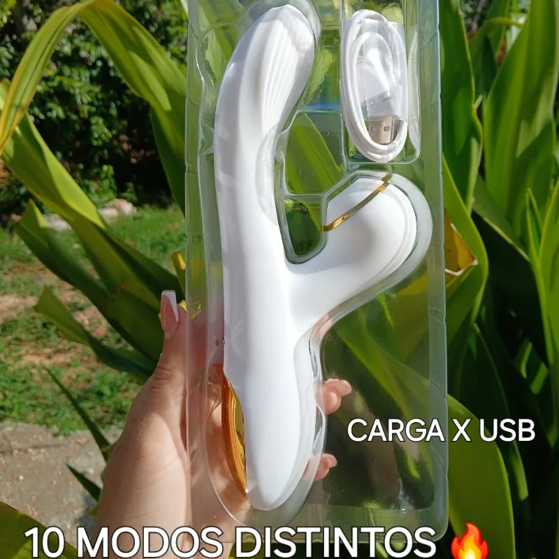 Conejo Vibrador y Succionador 