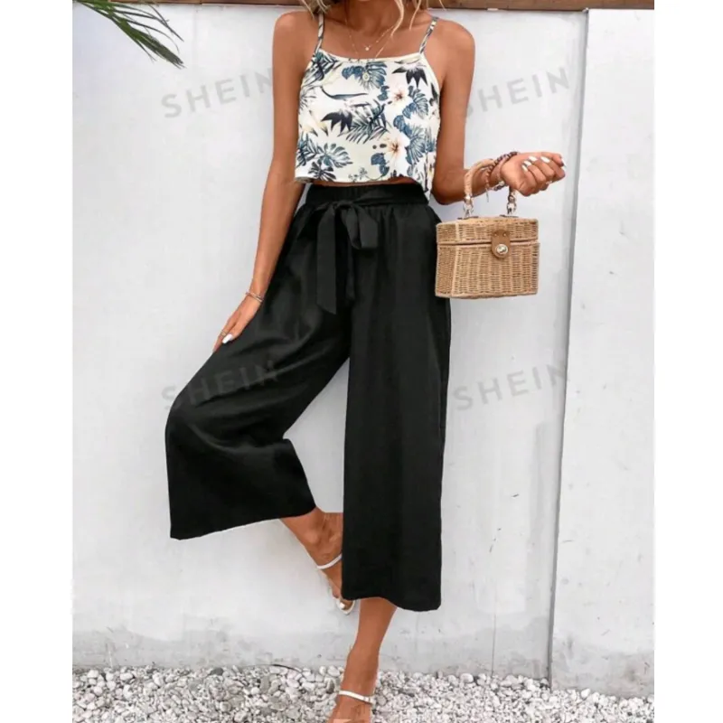 Conjunto S M L tops +pantalones 