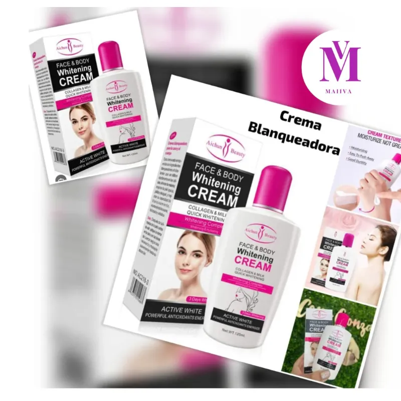 Crema blanqueadora 