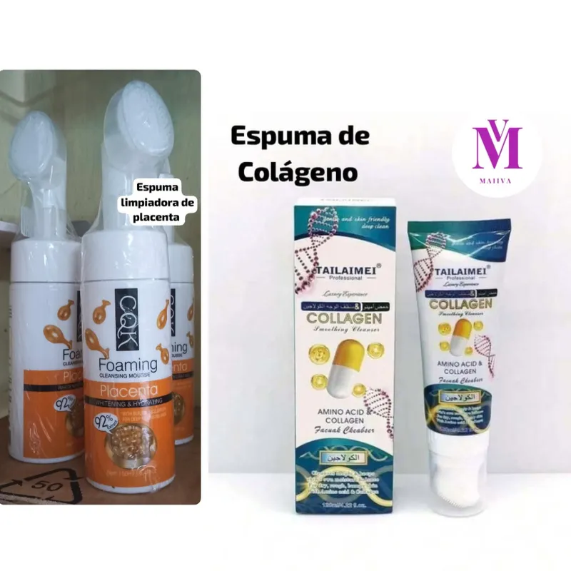 Espumas limpiadoras 