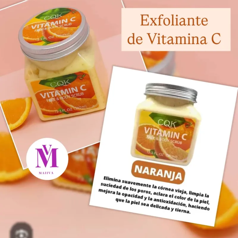Exfoliante de vitamina C 
