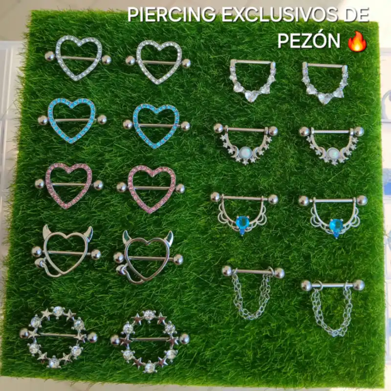 Pareja exclusiva de piercieng 