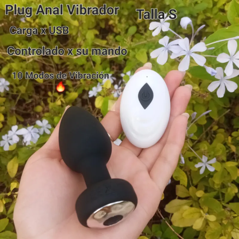 Plug Anal Vibrador S 