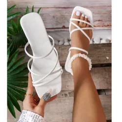 Sandalias Blancas #39