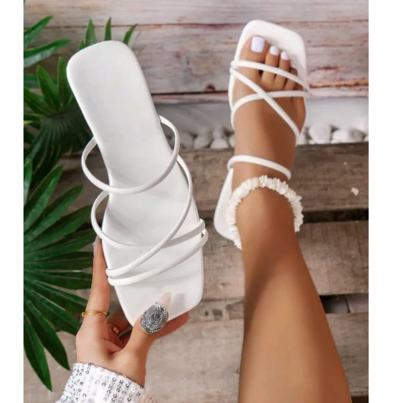 Sandalias Blancas #39