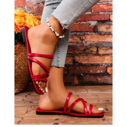 Sandalias Rojas #39