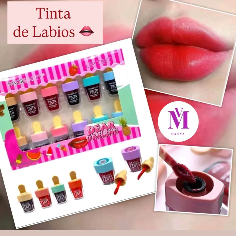 Tintas labiales 