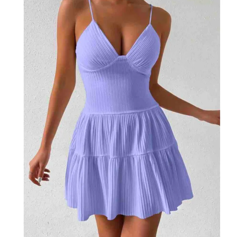 Vestido Morado M L 