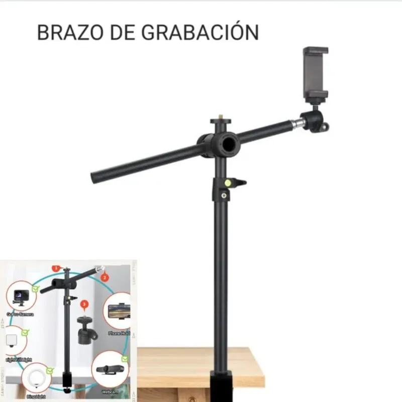 Brazo para grabación 