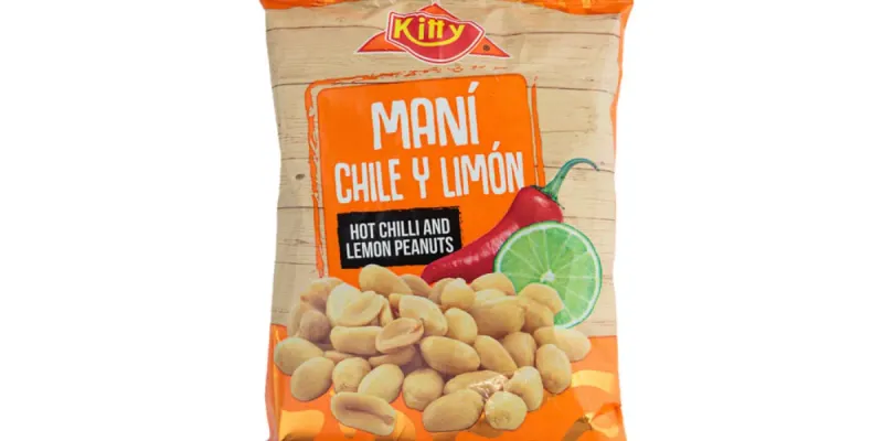 Mani con chile y limon