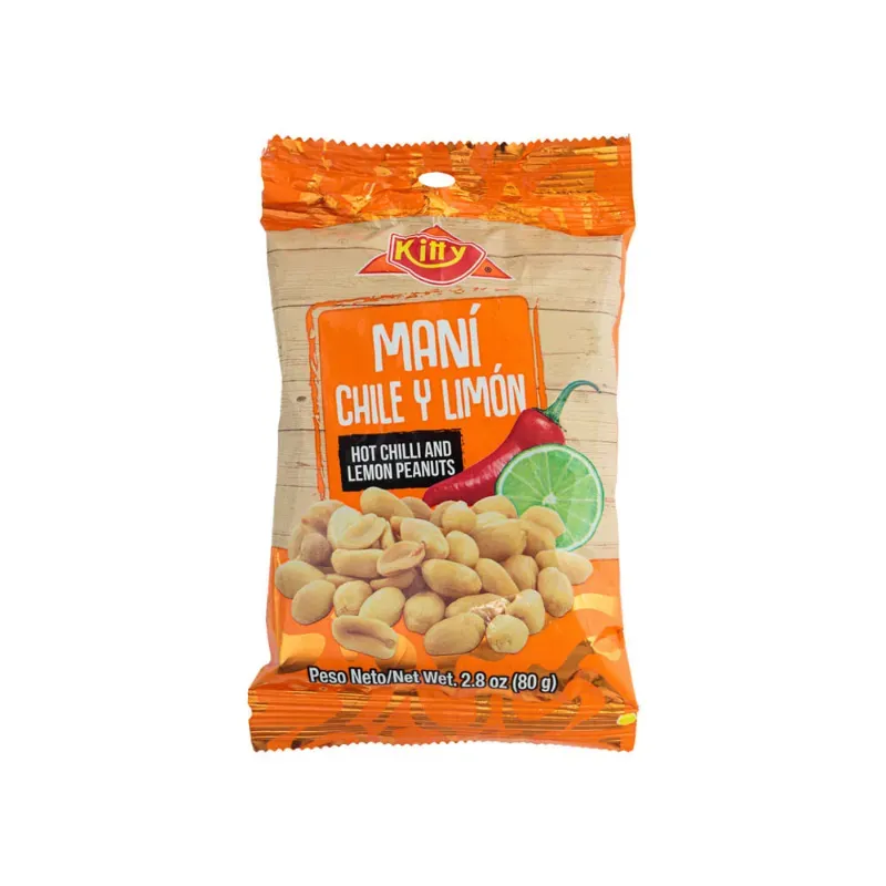Mani con chile y limon