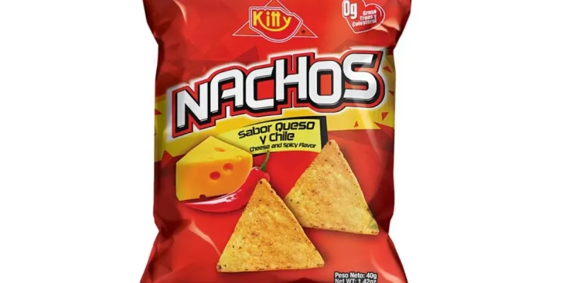 Nachos sabor queso y chile 