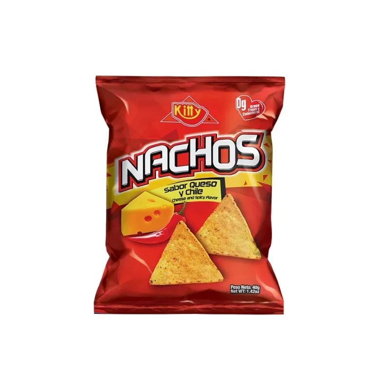 Nachos sabor queso y chile 