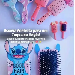 Cepillos de cabello de stich