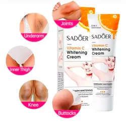 Crema aclarante de vitamina c