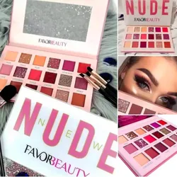 Paleta de sombras nude