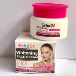 Crema facial blanqueadora