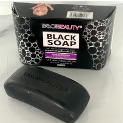 Jabón de carbón activo