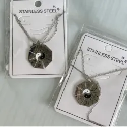 Juego de collar Ying Yang