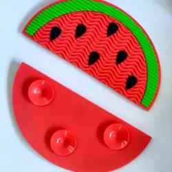 Limpiador de brochas sandía 