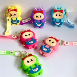 Llaveros monederos Labubu