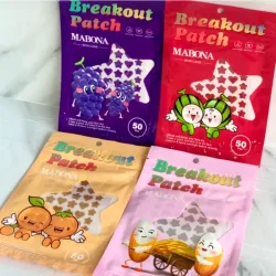 Parches de granos con brillito