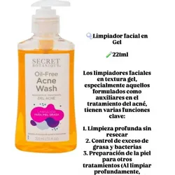 Limpiador facial Antiacné para piel grasa