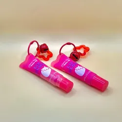 Lip gloss con llavero