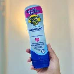 Protector solar Banana Boat tamaño familiar