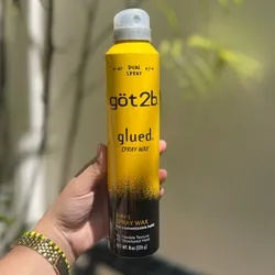 Sílica glued spray wax
