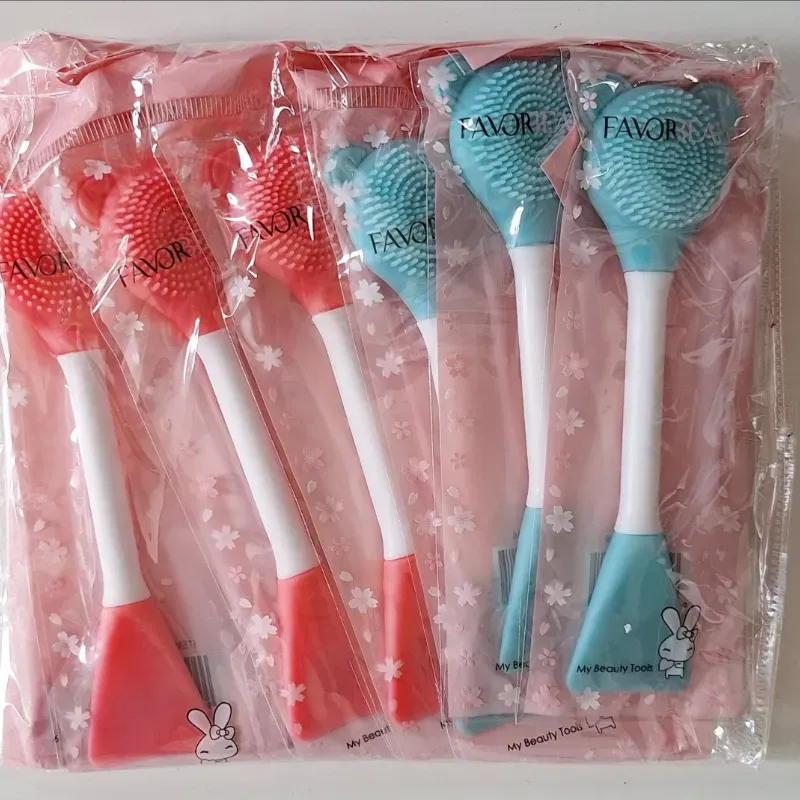Paleta Con Cepillo Exfoliante 