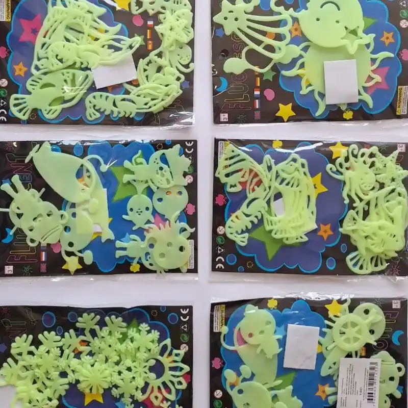 Paquete De Figuras Fosforescente 