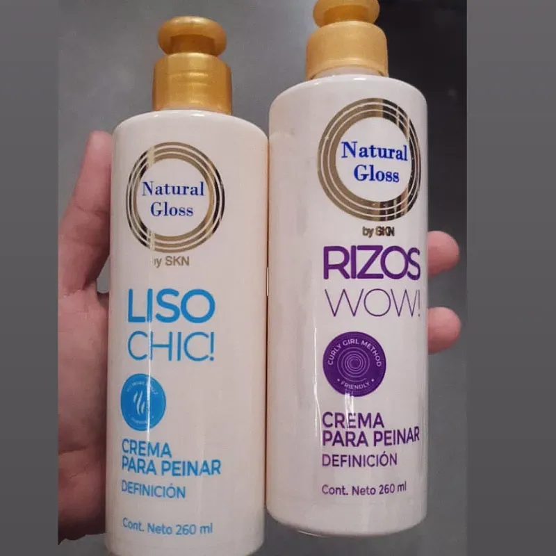 Crema Peinadora Para Pelo Liso