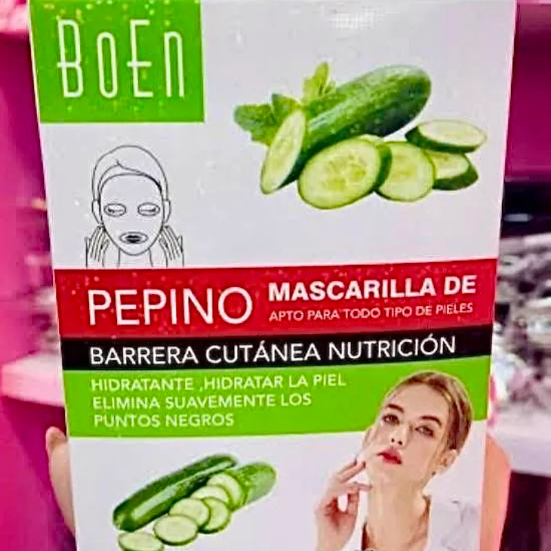 Mascarilla De Pepino