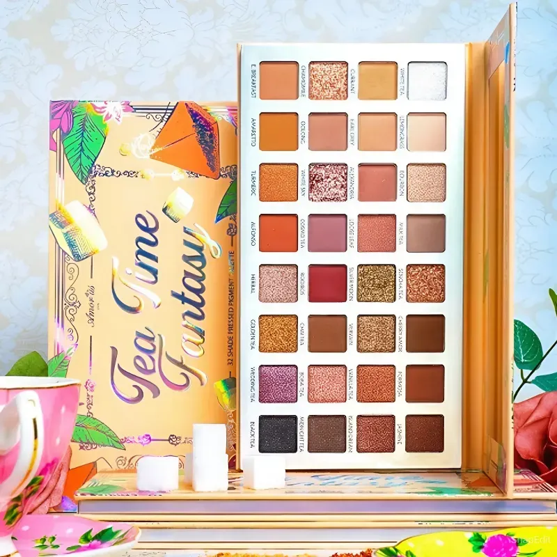 Paleta De Sombras Con Espejo 