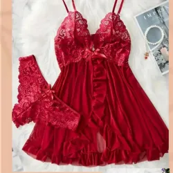 Babydoll rojo