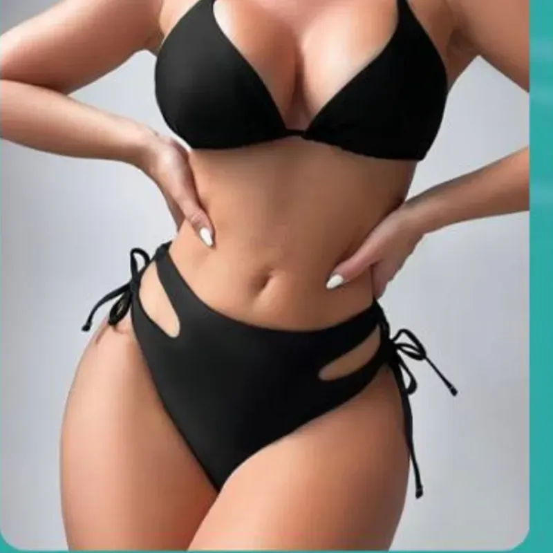 Bikini con cover negro