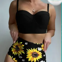 Bikini de girasoles