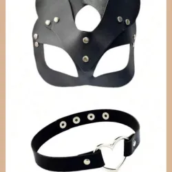 Collar y mascura Gatubela